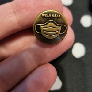 Wear mask button pins for Jeans